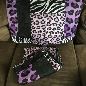 Cute leopard Twin duvet cover and pillow case!!
